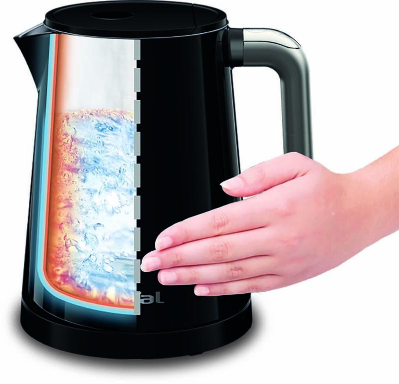 Rychlovarná konvice Tefal Digital Smart & Light KO854830 černá