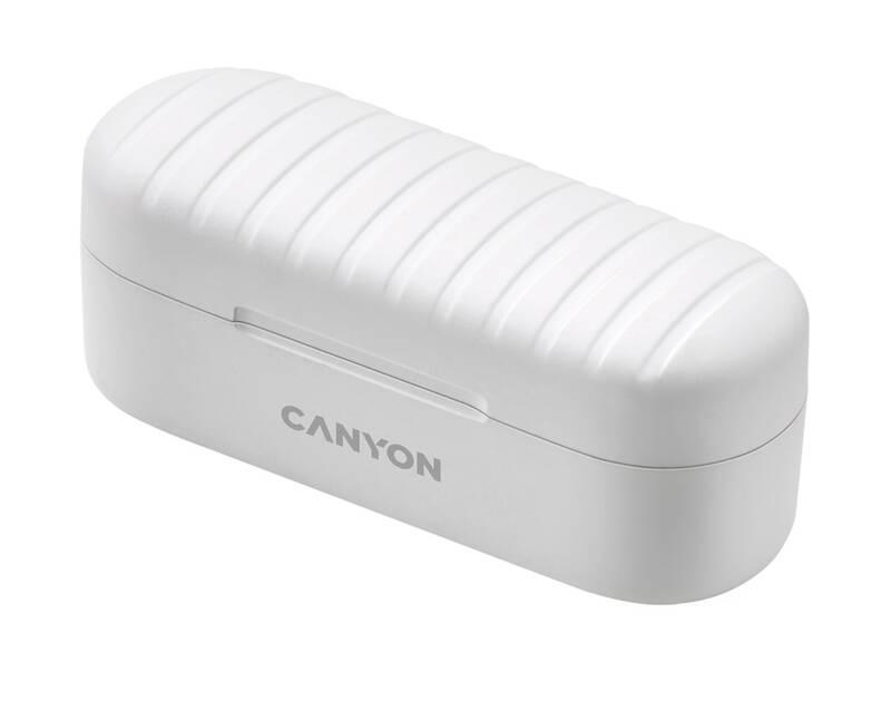 Sluchátka Canyon TWS-1 bílá