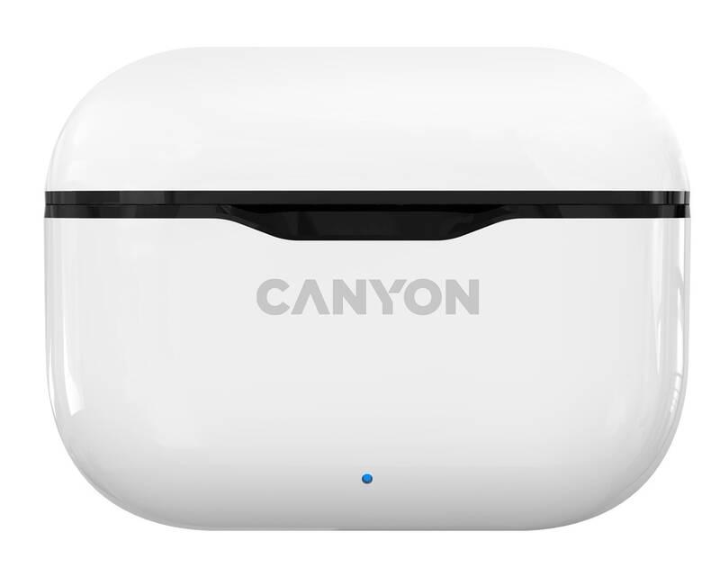 Sluchátka Canyon TWS-3 bílá