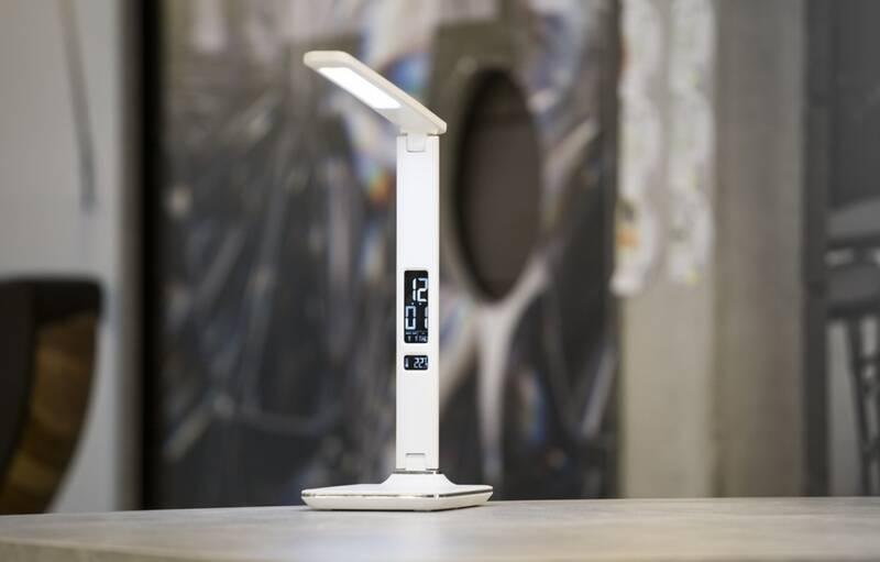 Stolní LED lampička IMMAX Kingfisher 9W bílá