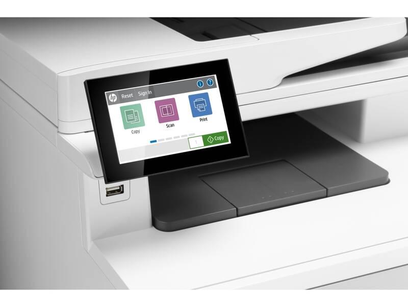 Tiskárna multifunkční HP Color LaserJet Enterprise MFP M480f bílý
