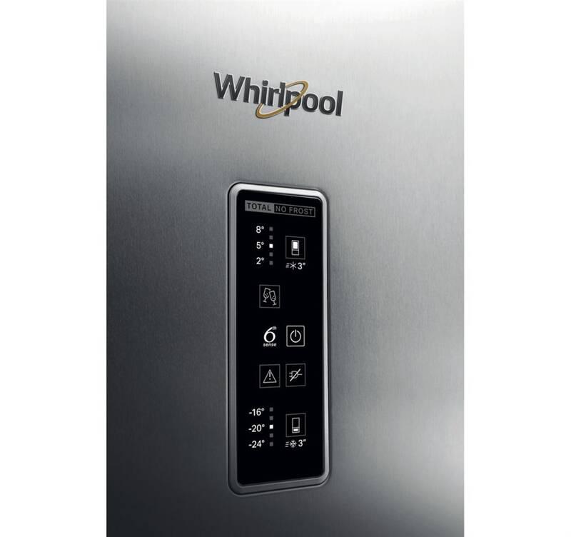 Chladnička s mrazničkou Whirlpool WB70E 972 X nerez, Chladnička, s, mrazničkou, Whirlpool, WB70E, 972, X, nerez