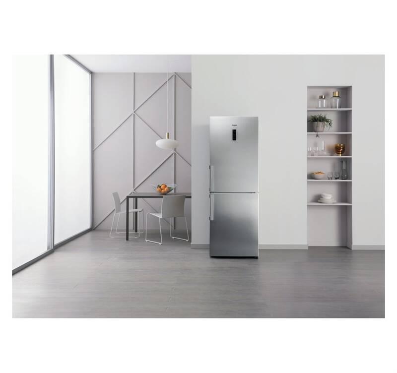 Chladnička s mrazničkou Whirlpool WB70E 972 X nerez