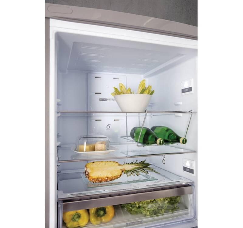 Chladnička s mrazničkou Whirlpool WB70E 973 X nerez