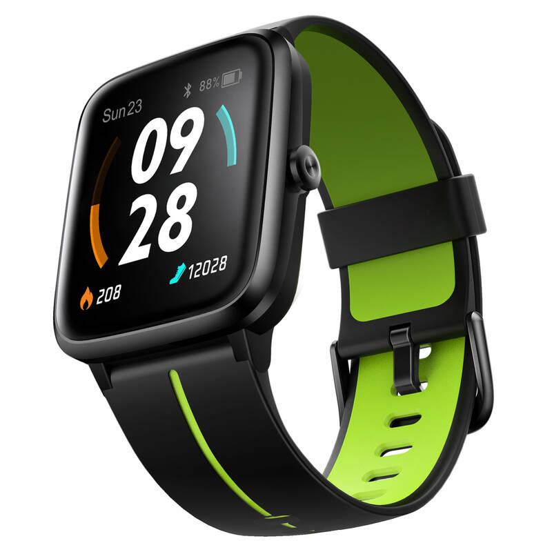 Chytré hodinky UleFone Watch GPS černé zelené