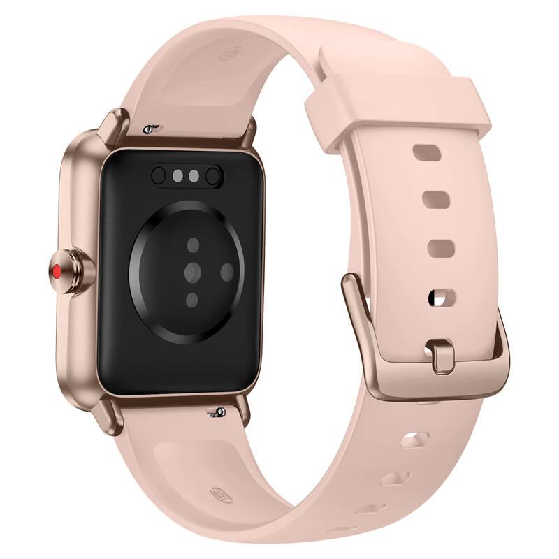 Chytré hodinky UleFone Watch Pro růžové