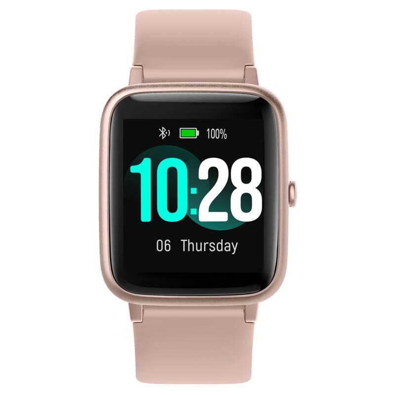 Chytré hodinky UleFone Watch růžové, Chytré, hodinky, UleFone, Watch, růžové