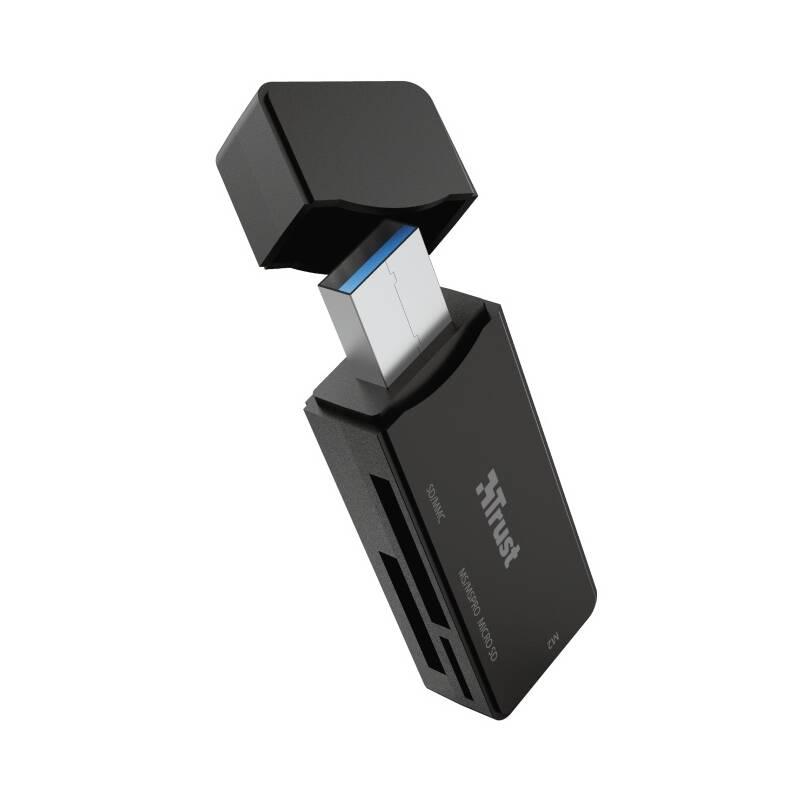 Čtečka paměťových karet Trust Nanga USB 3.1, M2, MS, SD, Micro SD