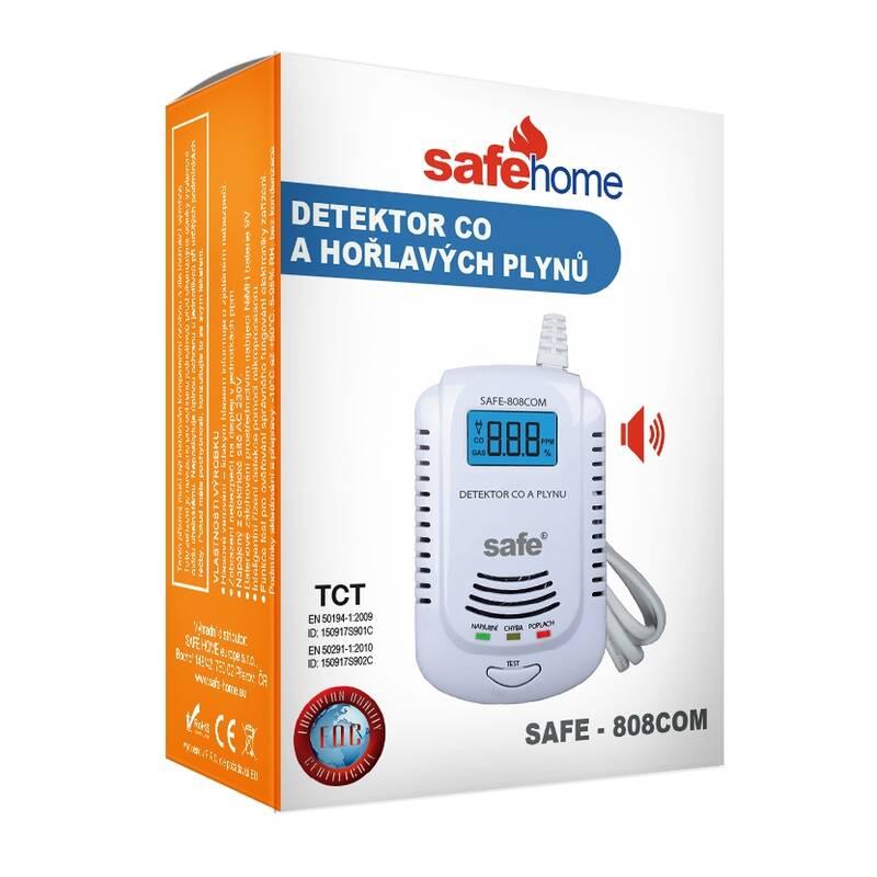Detektor plynů Safe 808 COM Kombinovaný detektor CO a výbušných plynů