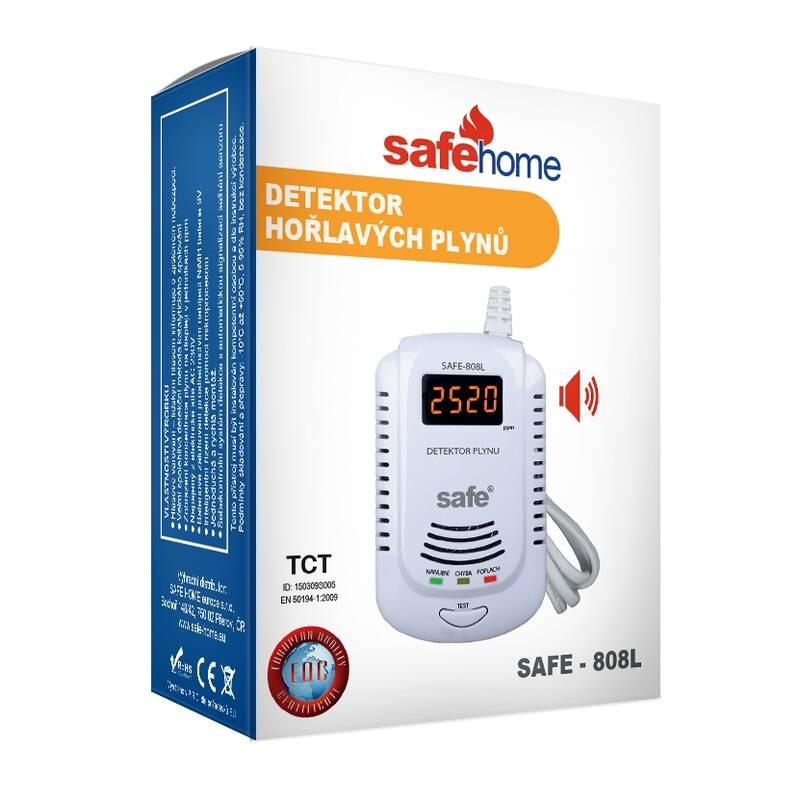 Detektor plynů Safe 808L hlásič zemního plynu, Detektor, plynů, Safe, 808L, hlásič, zemního, plynu