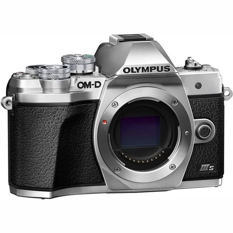 Digitální fotoaparát Olympus E-M10 III S stříbrný, Digitální, fotoaparát, Olympus, E-M10, III, S, stříbrný