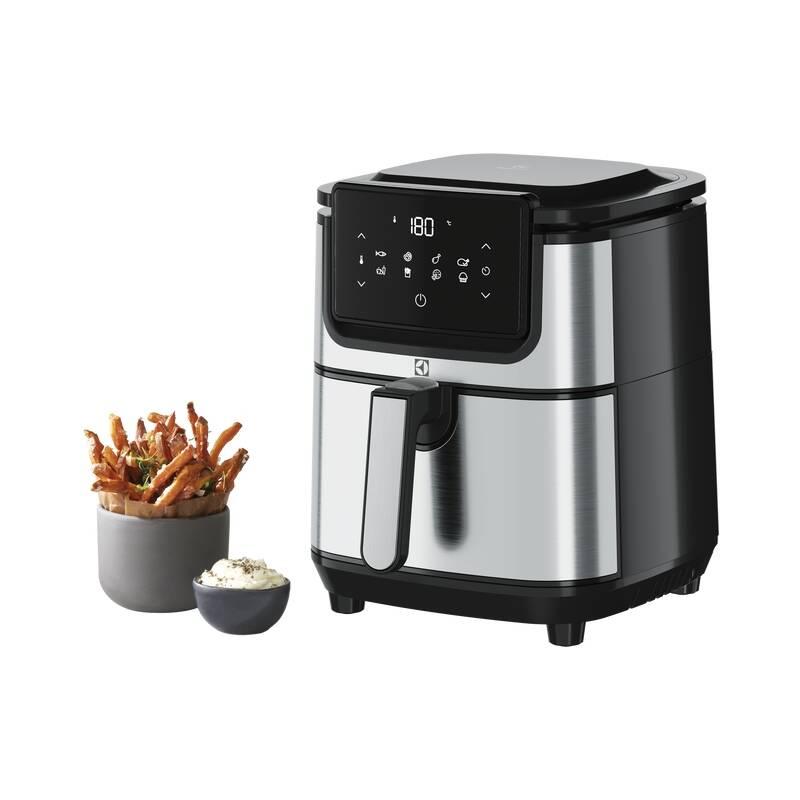 Fritéza horkovzdušná Electrolux Explore 6 E6AF1-4ST černá nerez