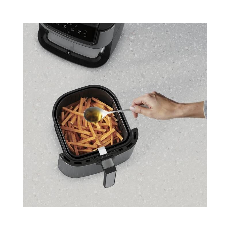 Fritéza horkovzdušná Electrolux Explore 6 E6AF1-4ST černá nerez