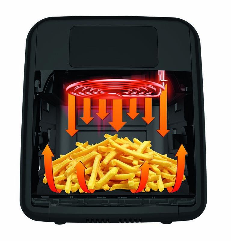 Fritéza horkovzdušná Tefal FW501815 Easy Fry Oven & Grill černá, Fritéza, horkovzdušná, Tefal, FW501815, Easy, Fry, Oven, &, Grill, černá