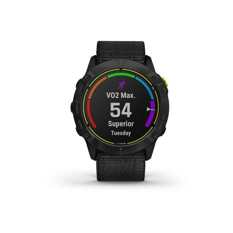 GPS hodinky Garmin Enduro - Black - Black Nylon Band