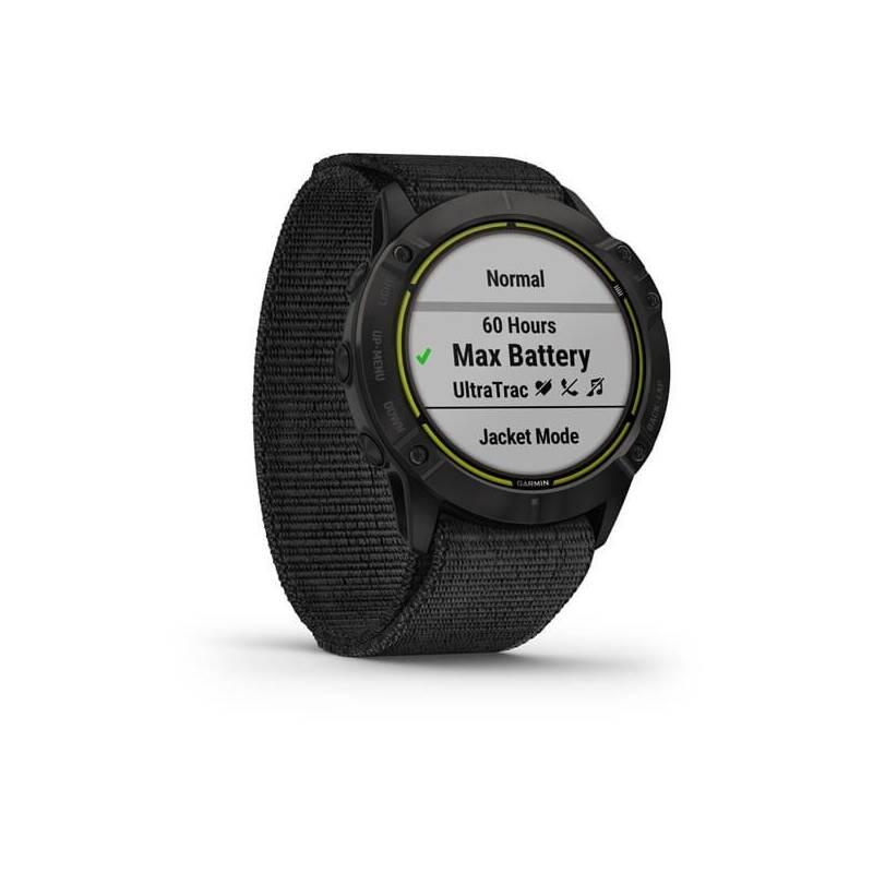 GPS hodinky Garmin Enduro - Black - Black Nylon Band