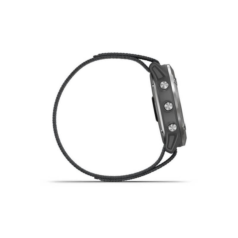GPS hodinky Garmin Enduro - Silver Gray Nylon Band