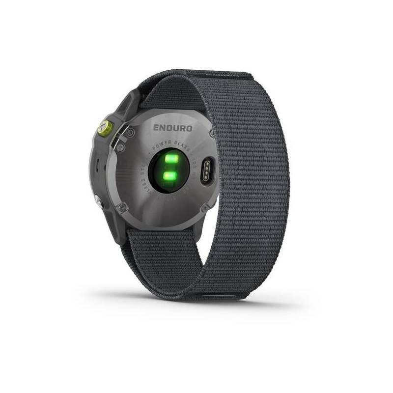 GPS hodinky Garmin Enduro - Silver Gray Nylon Band
