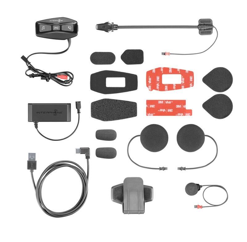 Handsfree Interphone U-COM2 pro uzavřené a otevřené přilby