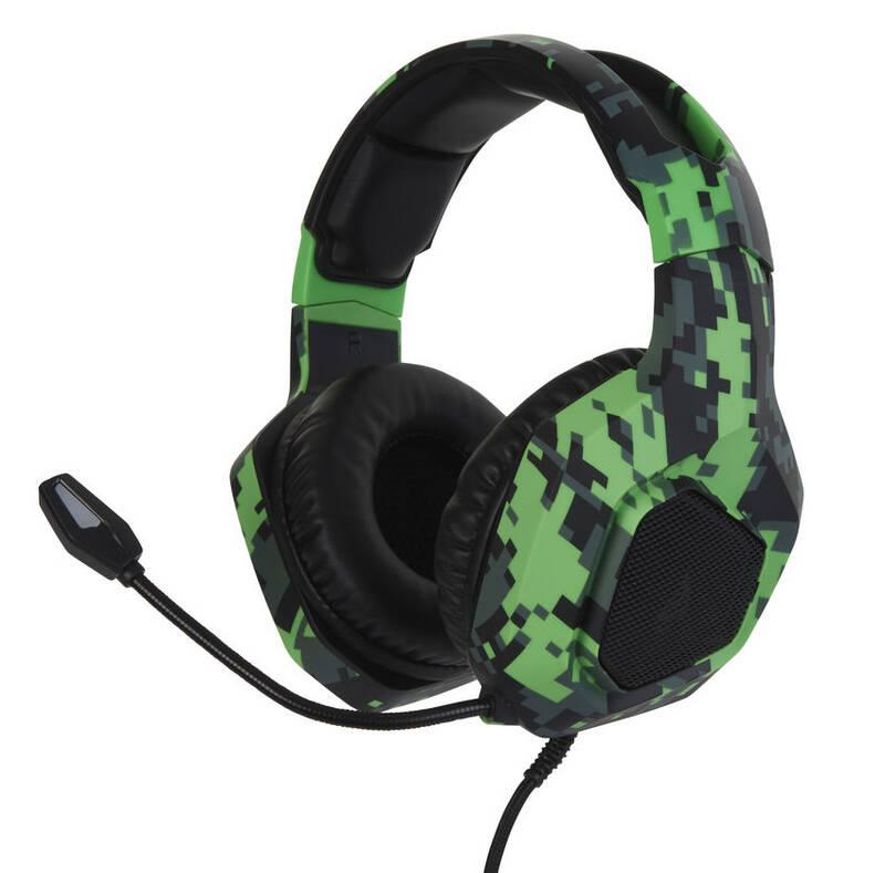 Headset SureFire Skirmish černý zelený, Headset, SureFire, Skirmish, černý, zelený