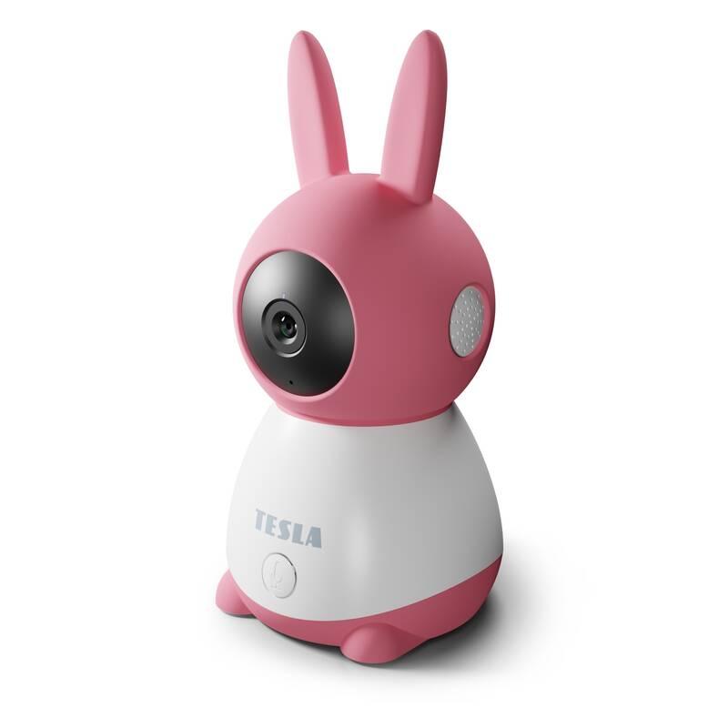IP kamera Tesla Smart Camera 360 Baby bílá růžová