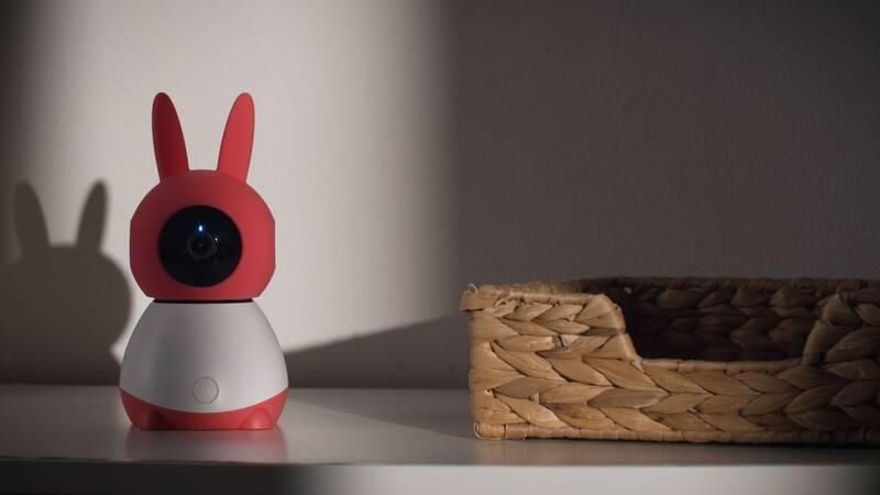 IP kamera Tesla Smart Camera 360 Baby bílá růžová