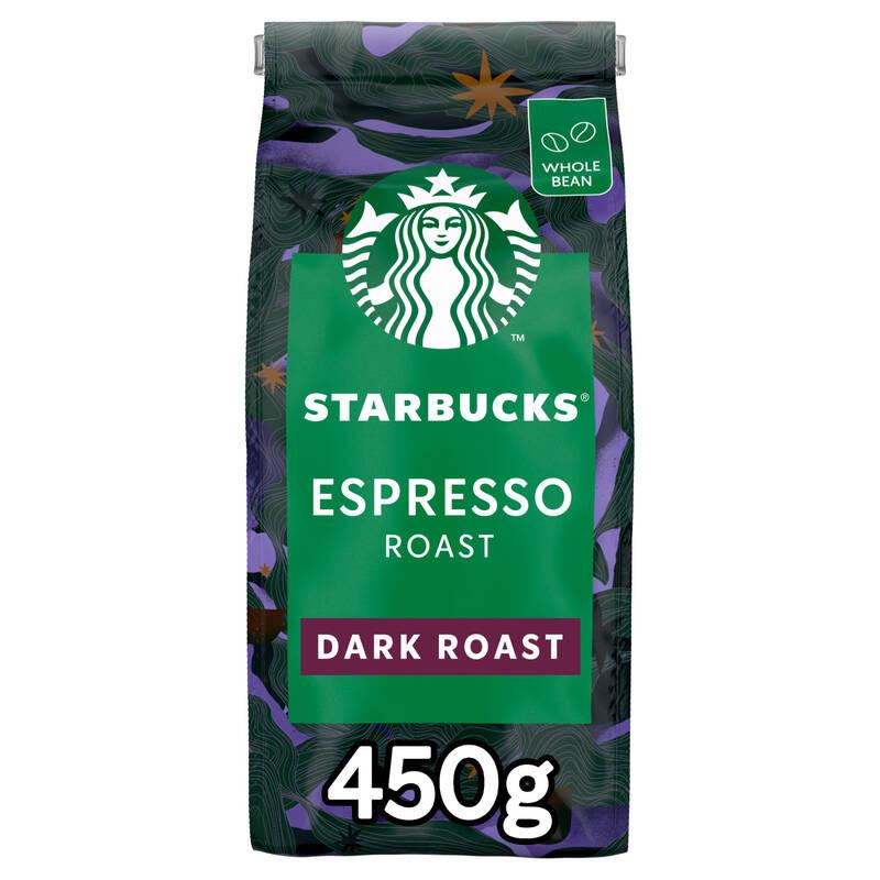 Káva zrnková Starbucks Espresso Roast 450 g