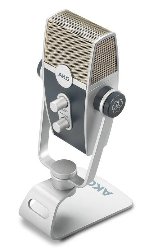 Mikrofon AKG C44-USB LYRA stříbrný