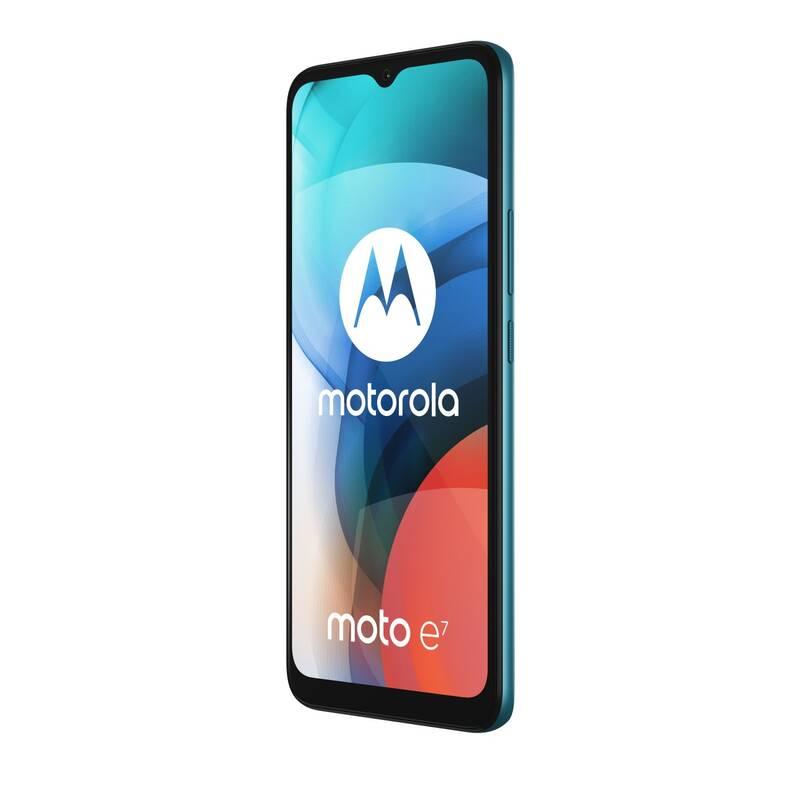 Mobilní telefon Motorola Moto E7 modrý