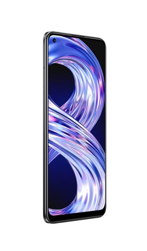 Mobilní telefon realme 8 128 GB - Cyber Black