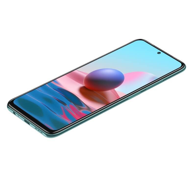 Mobilní telefon Xiaomi Redmi Note 10 64 GB zelený