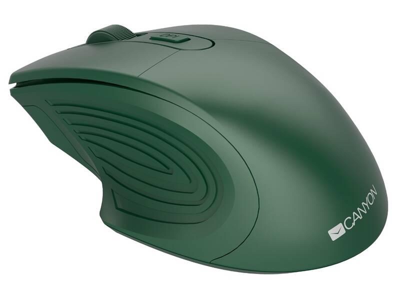 Myš Canyon Pixart MW-15 zelená