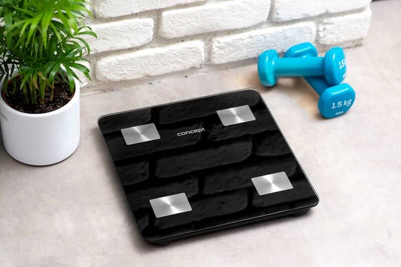 Osobní váha Concept Perfect Health VO4001 černá