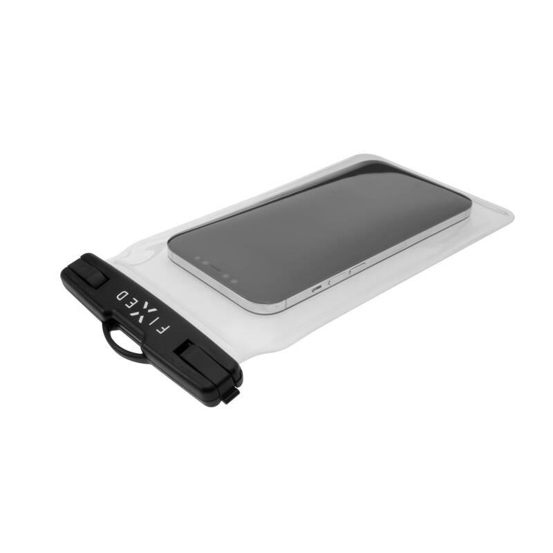 Pouzdro na mobil sportovní FIXED Float, IPX8 černé