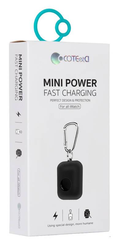 Powerbank COTEetCI 1000mAh pro Apple Watch černá