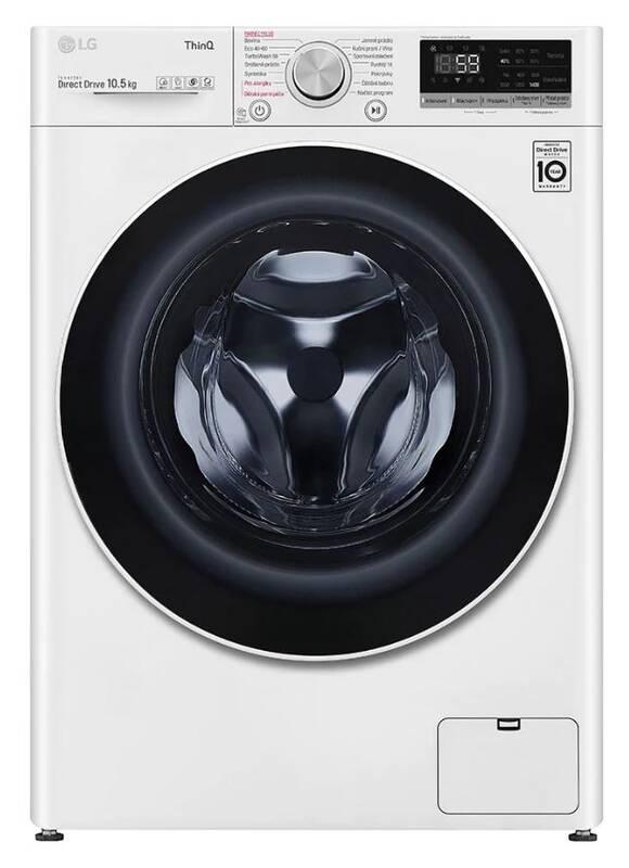Pračka LG F4WV710P0E bílá
