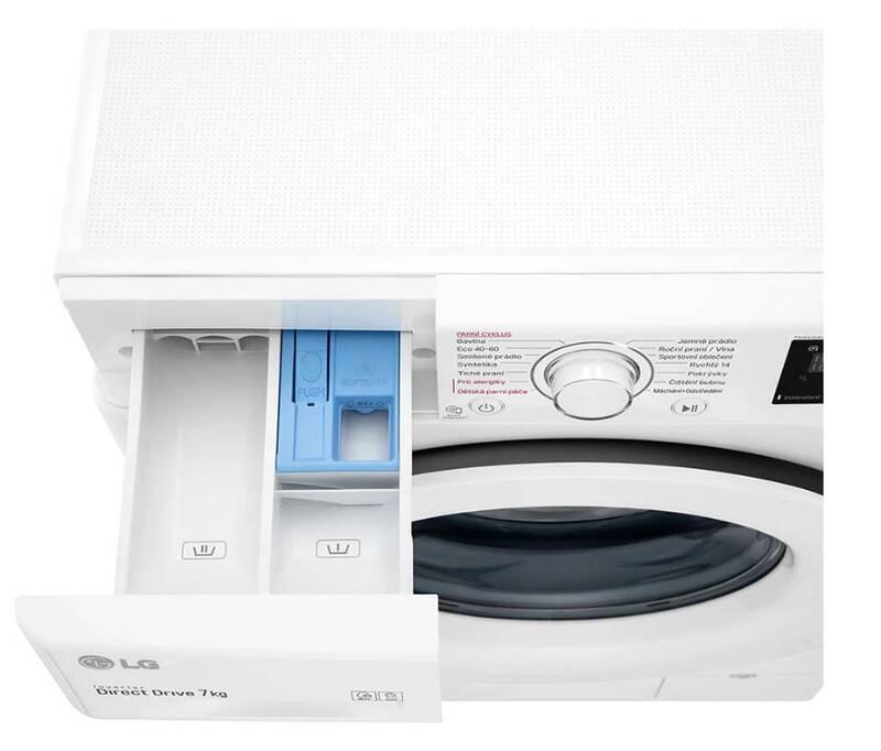 Pračka LG F72J5HY3WE bílá