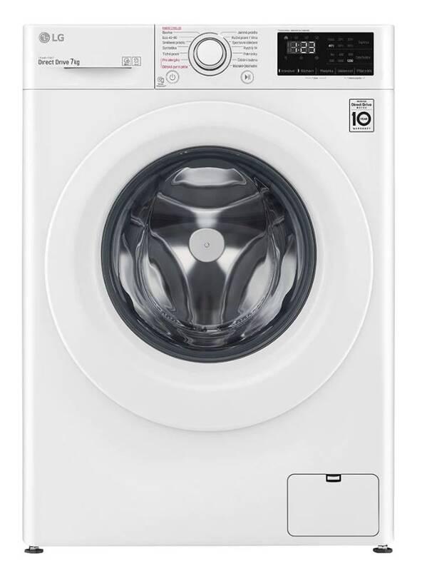 Pračka LG F72J5HY3WE bílá