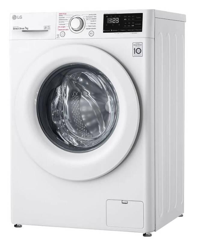 Pračka LG F72J5HY3WE bílá
