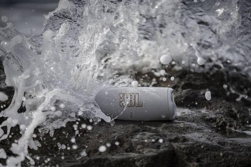 Přenosný reproduktor JBL Charge 5 šedý