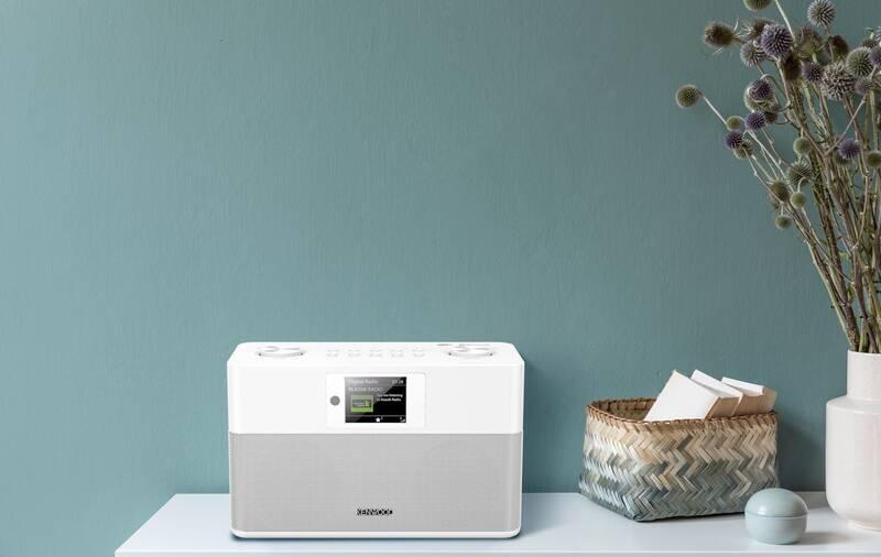 Radiopřijímač s DAB KENWOOD CR-ST80DAB bílý