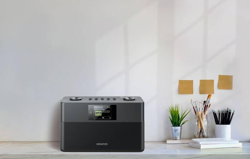 Radiopřijímač s DAB KENWOOD CR-ST80DAB černý