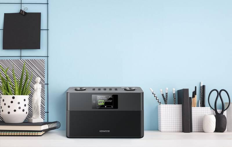 Radiopřijímač s DAB KENWOOD CR-ST80DAB černý