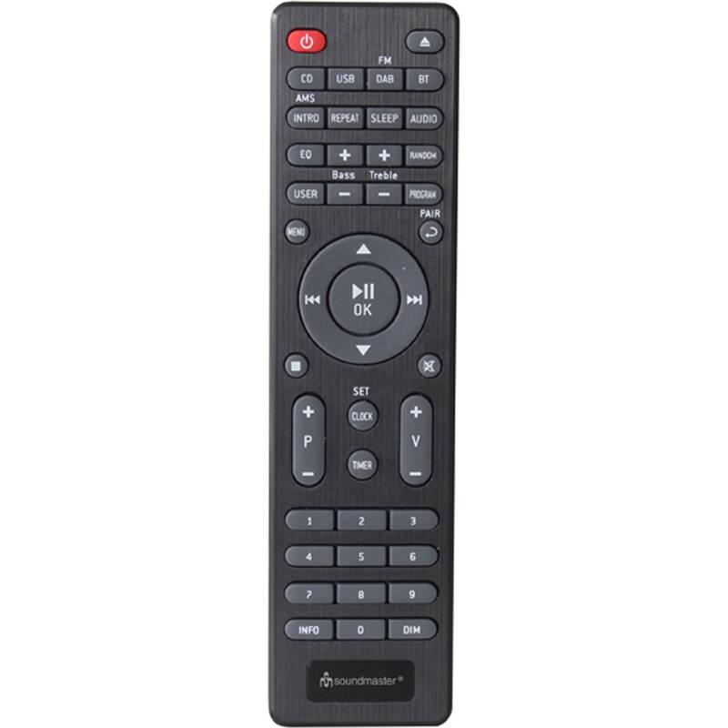 Radiopřijímač s DAB Soundmaster DAB970SW černý