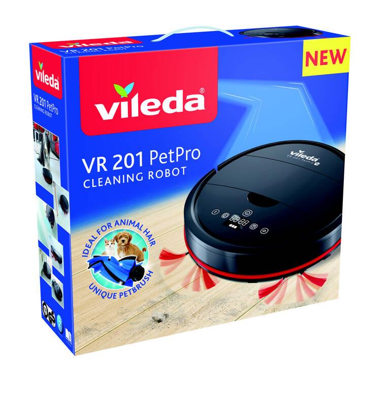 Robotický vysavač Vileda VR201 PetPro