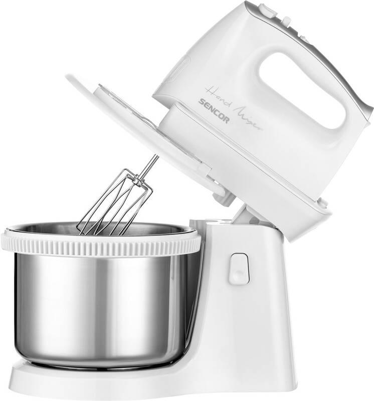 Ruční šlehač s mísou Sencor SHM 6206SS