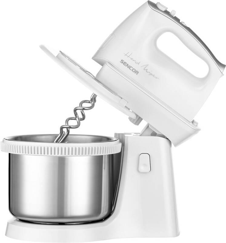 Ruční šlehač s mísou Sencor SHM 6206SS