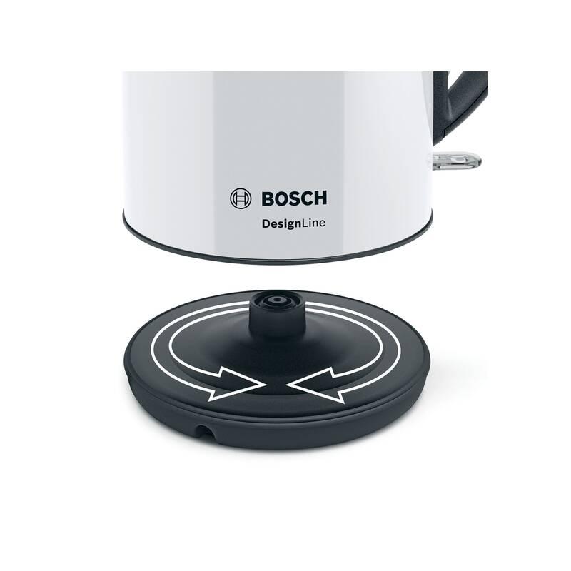 Rychlovarná konvice Bosch DesignLine TWK3P421 černá nerez