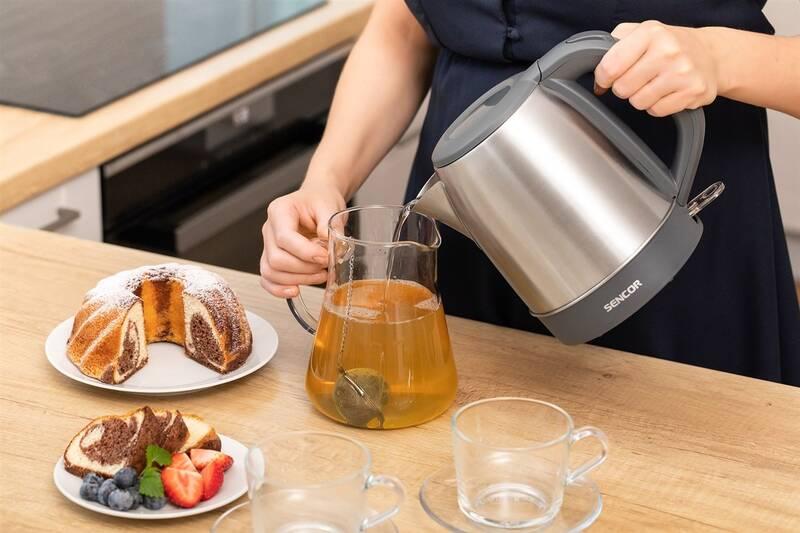 Rychlovarná konvice Sencor SWK 2200SS nerez