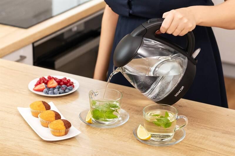 Rychlovarná konvice Sencor SWK 2300BK černá